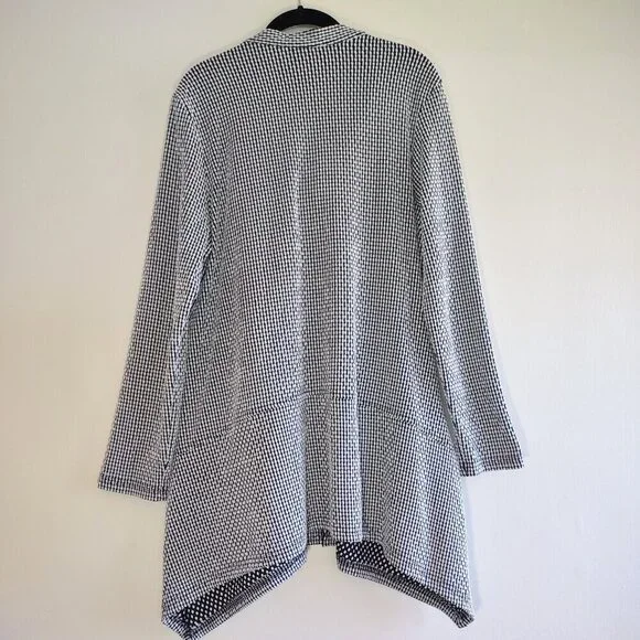 Moonlight Y&S Fashion Polka Dot Jacket Pockets Lagenlook Boho Artsy Medium - Picture 5 of 6